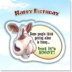 Birthday Magnet Card 24033 - No, It's Snot | Ben Crane